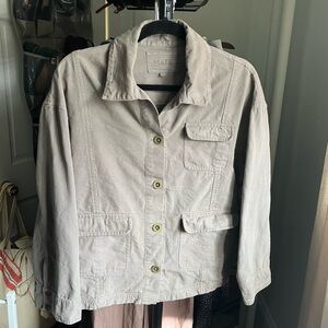 MATE the Label Organic Cotton Canvas Chore Jacket